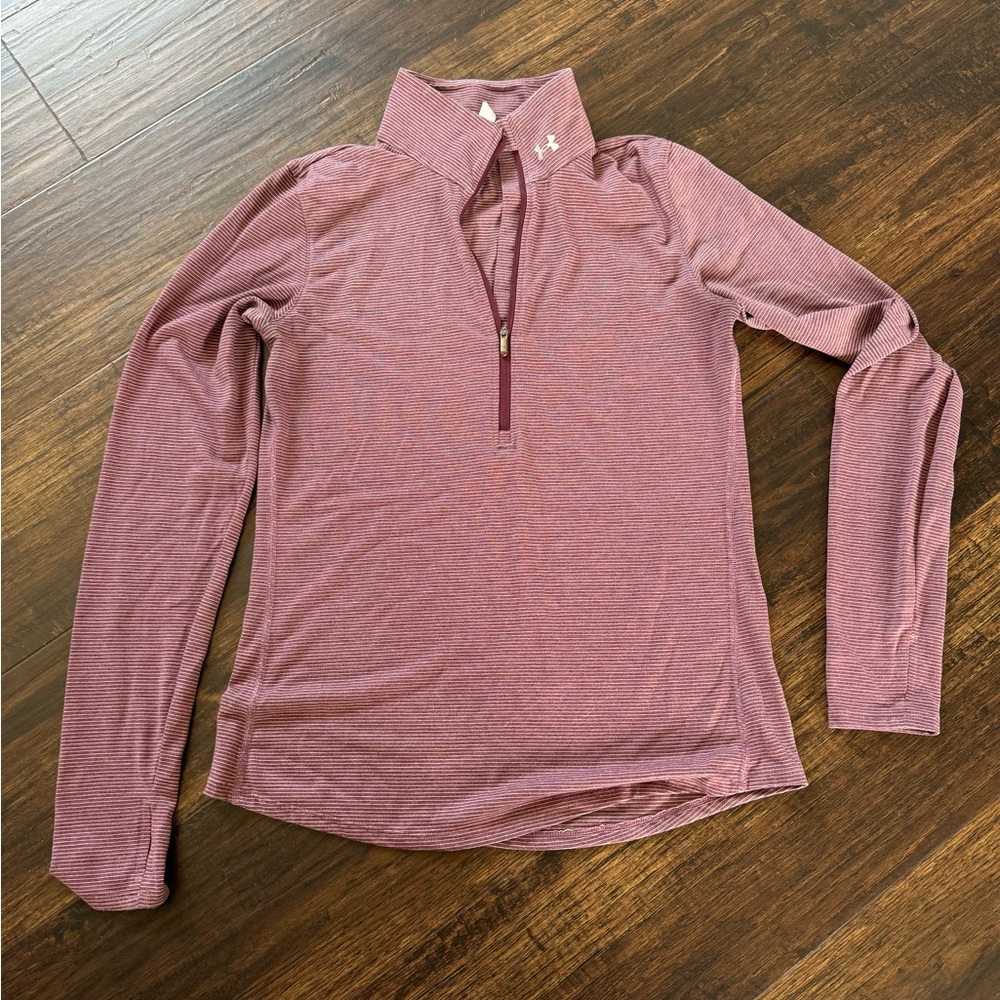 UA quarter zip athletic long sleeve